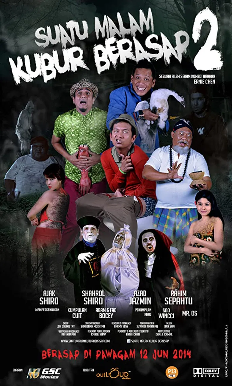 Suatu Malam Kubur Berasap 2 poster background