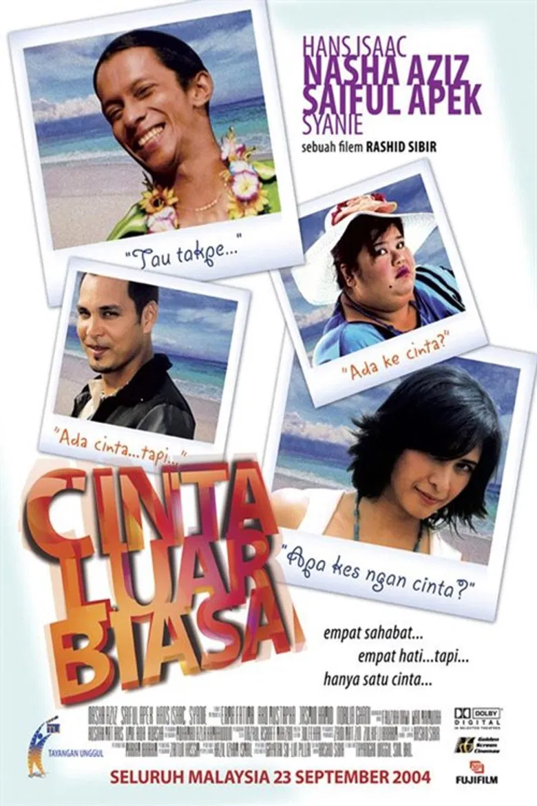 Cinta Luar Biasa poster background