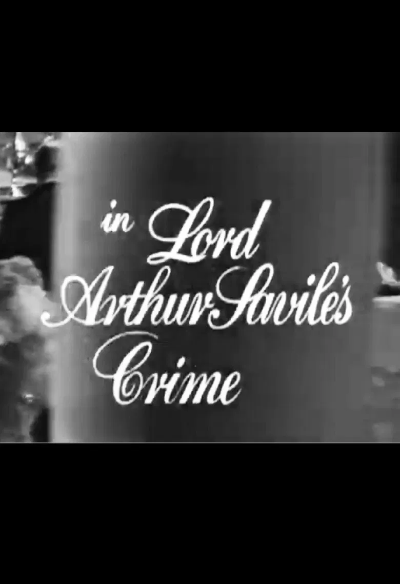 Lord Arthur Savile's Crime poster background