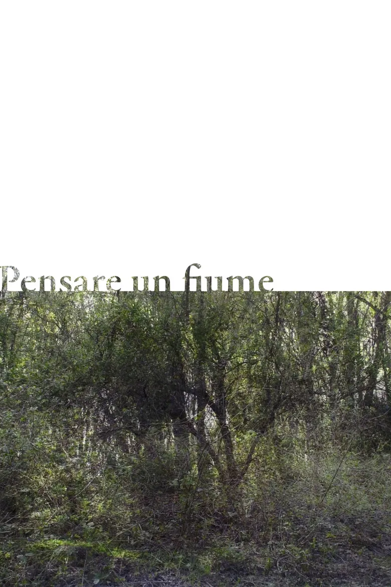Pensare un fiume poster background