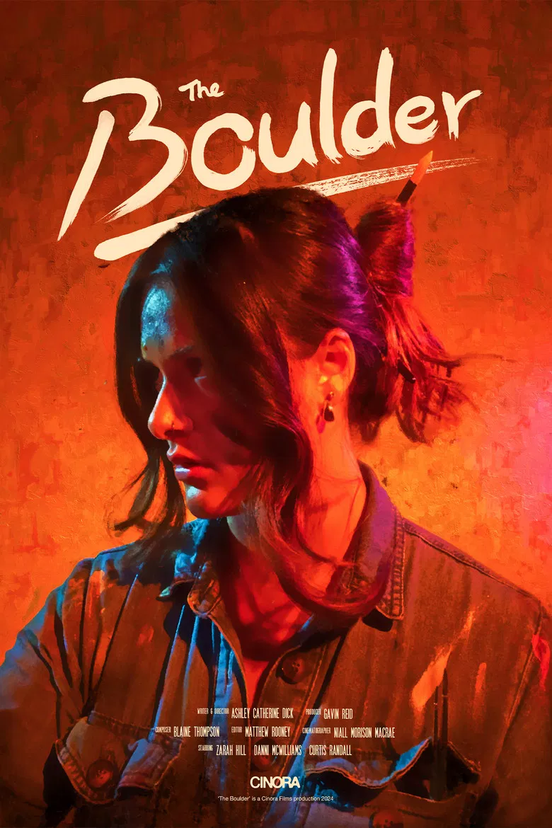 The Boulder poster background