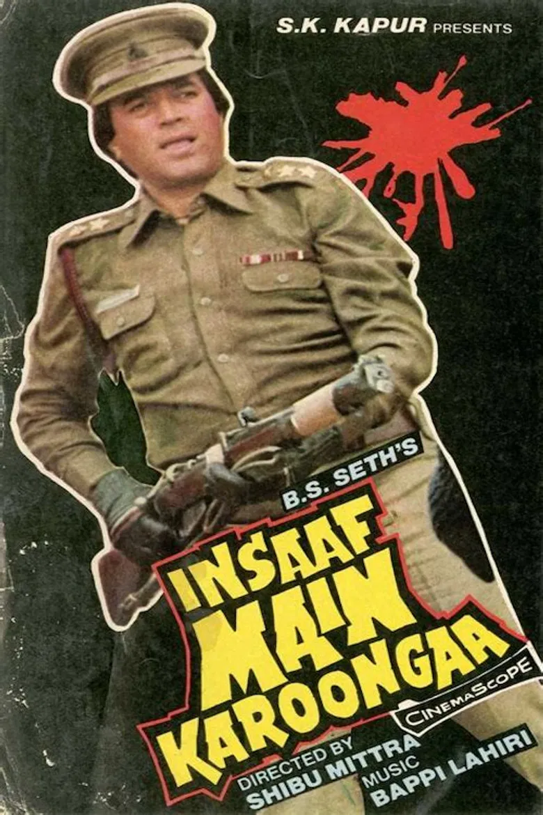 Insaaf Main Karoonga poster background