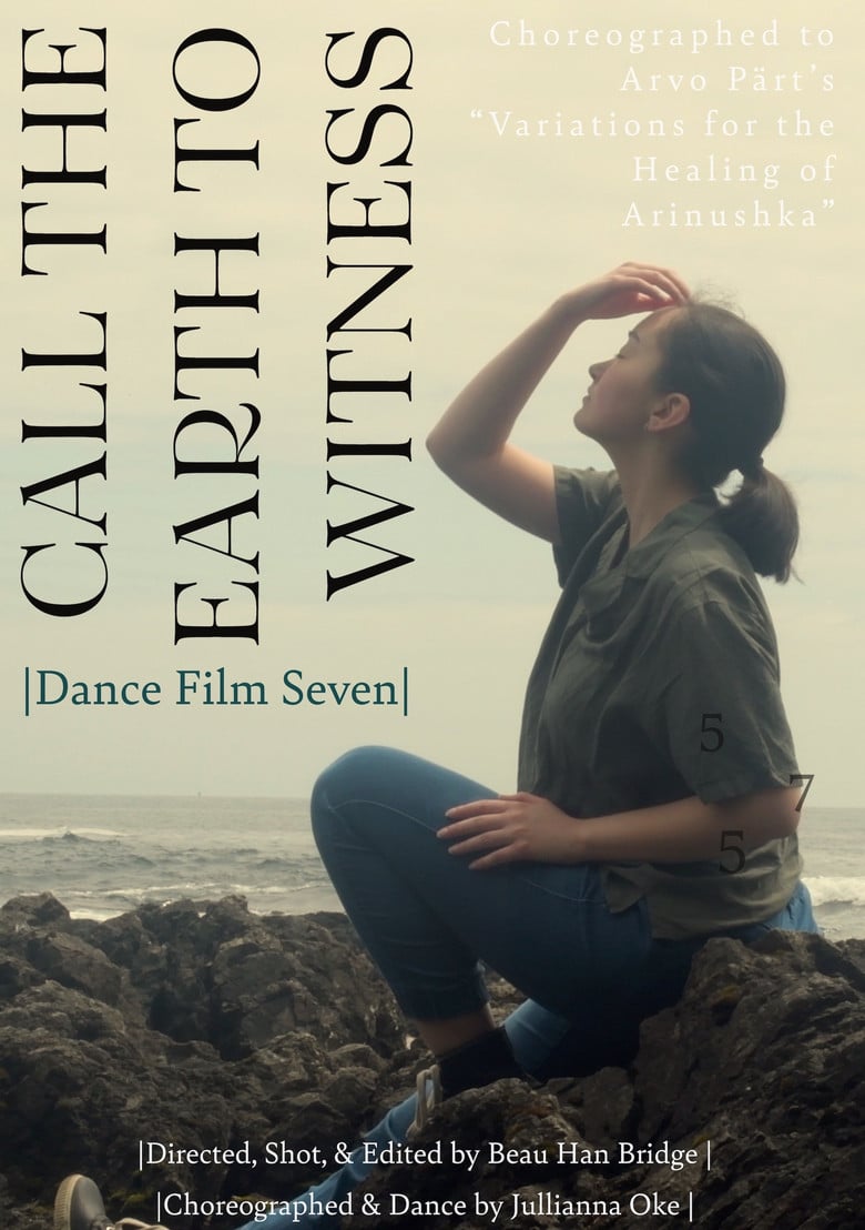 Call the Earth to Witness - Dance Film Seven poster background