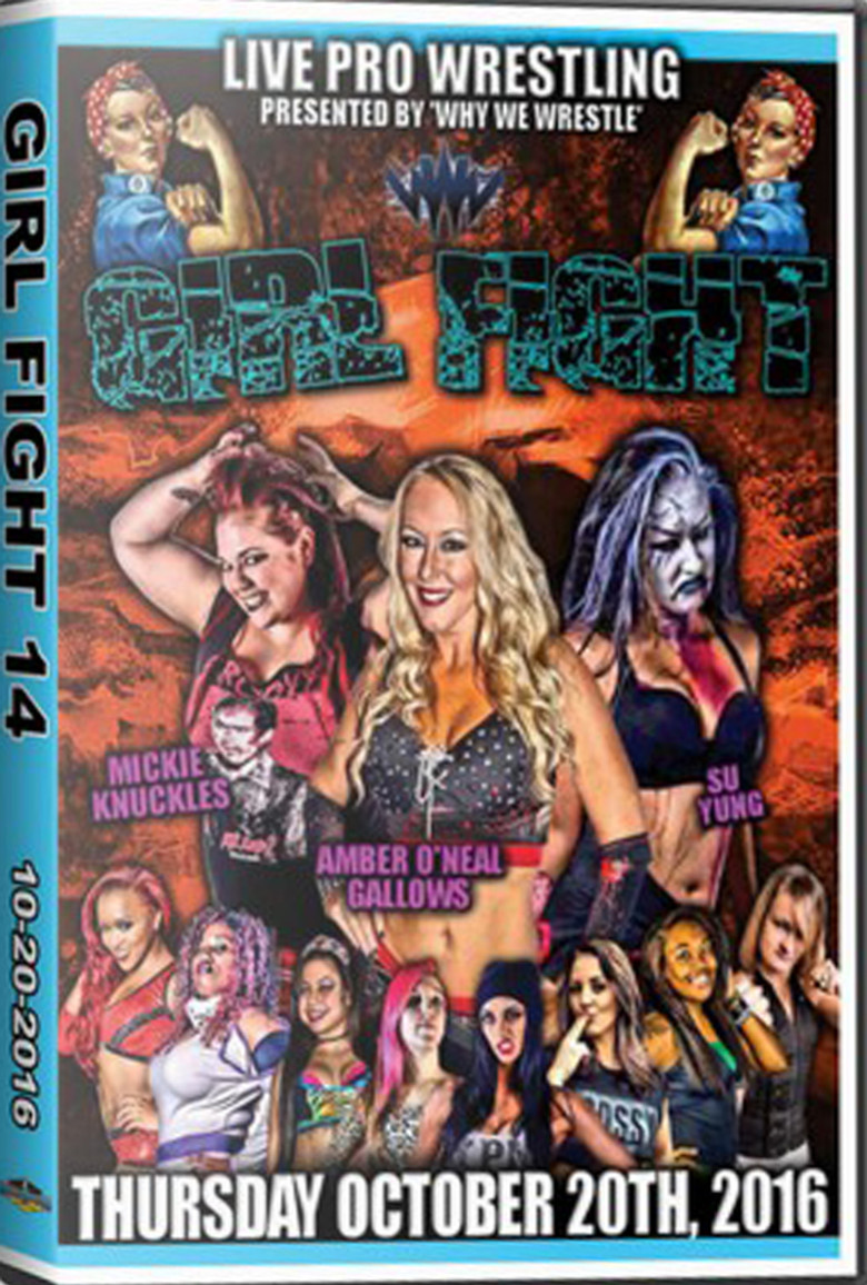 Girl Fight Wrestling 14 poster background
