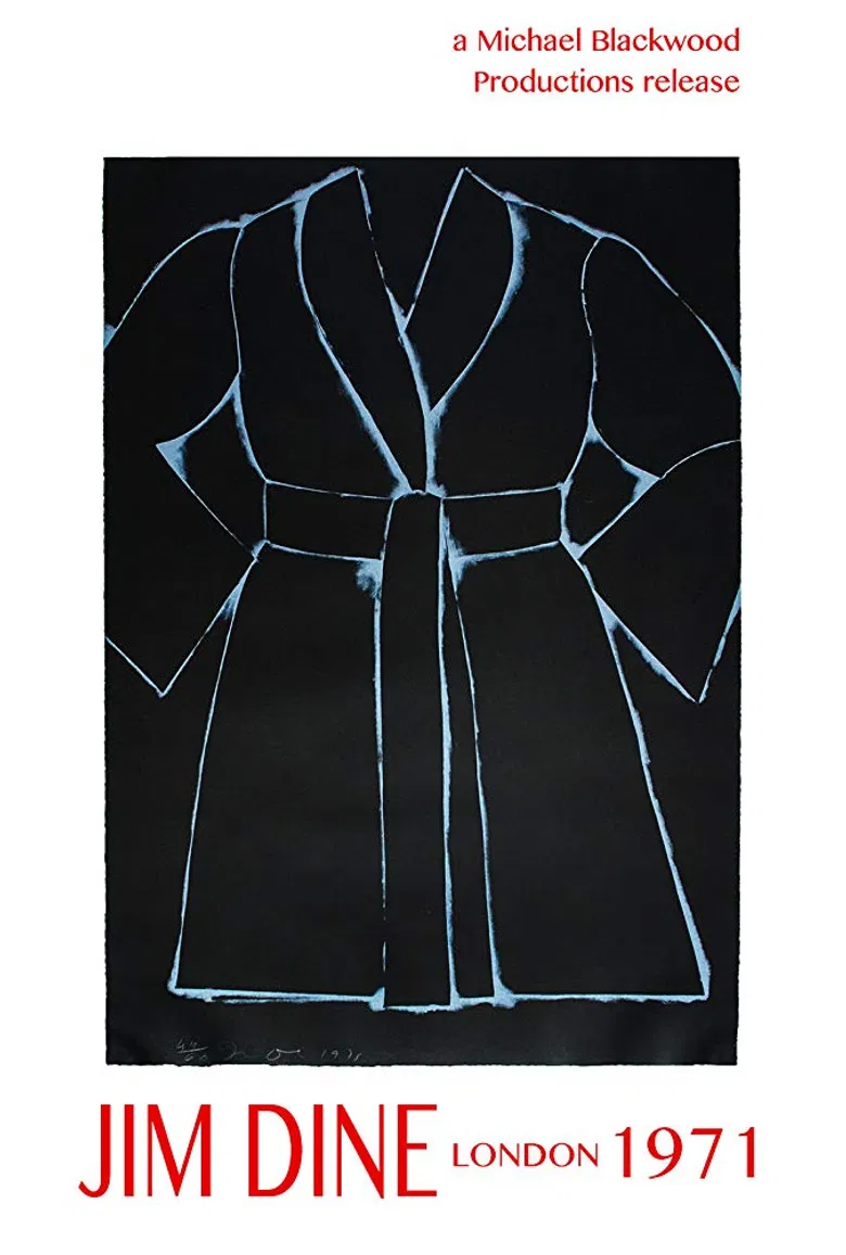 Jim Dine: London poster background