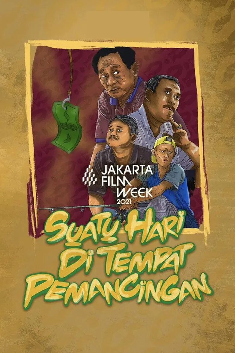 Suatu Hari di Tempat Pemancingan poster background