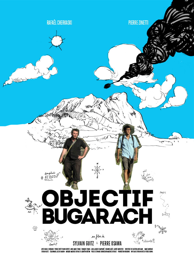 Objectif Bugarach poster background