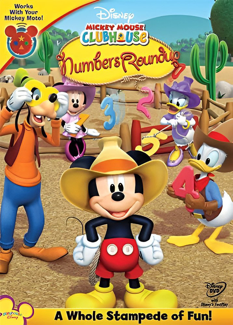Mickey Mouse Clubhouse: Numbers Roundup poster background