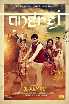 Angrej poster background