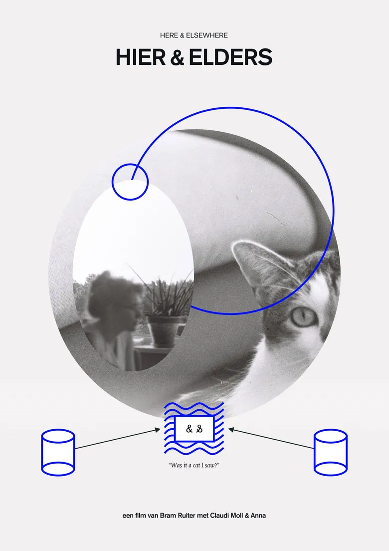 Here & Elsewhere poster background