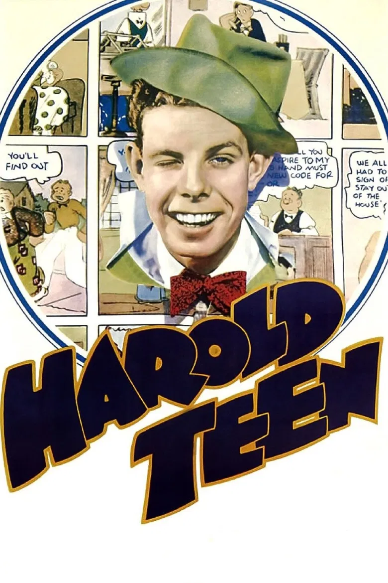 Harold Teen poster background
