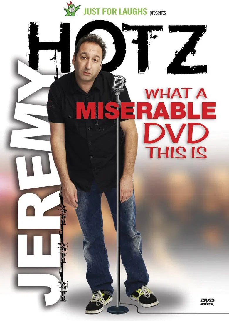 Jeremy Hotz - What a Miserable DVD This Is poster background