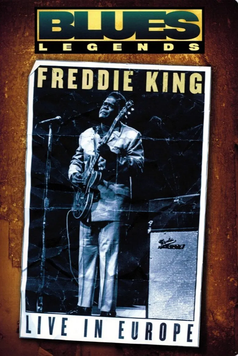Freddie King - Live in Europe poster background