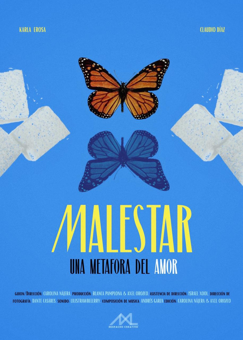 Malestar poster background
