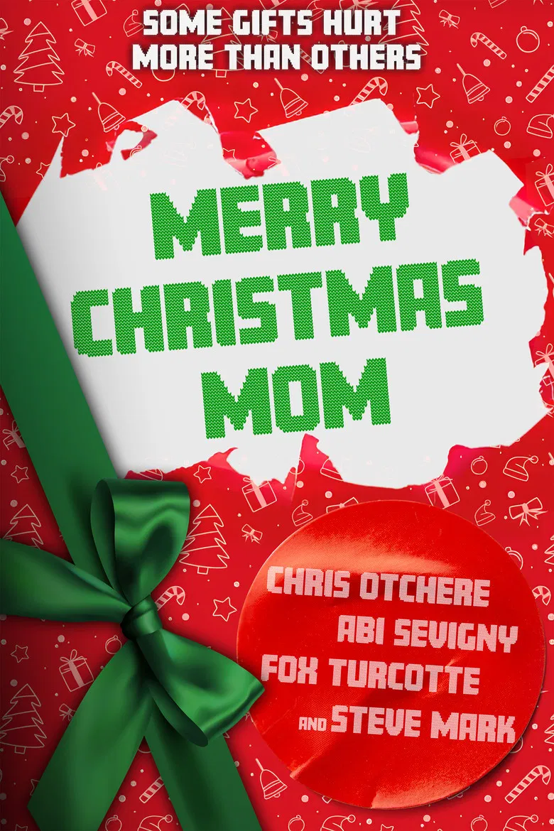 Merry Christmas Mom poster background