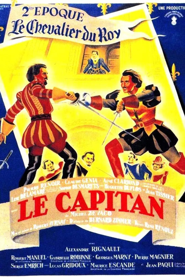 Le Capitan (2ème époque) Le Chevalier du roi poster background