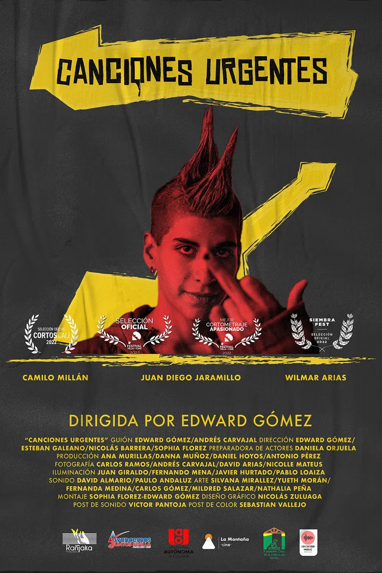 Canciones Urgentes poster background