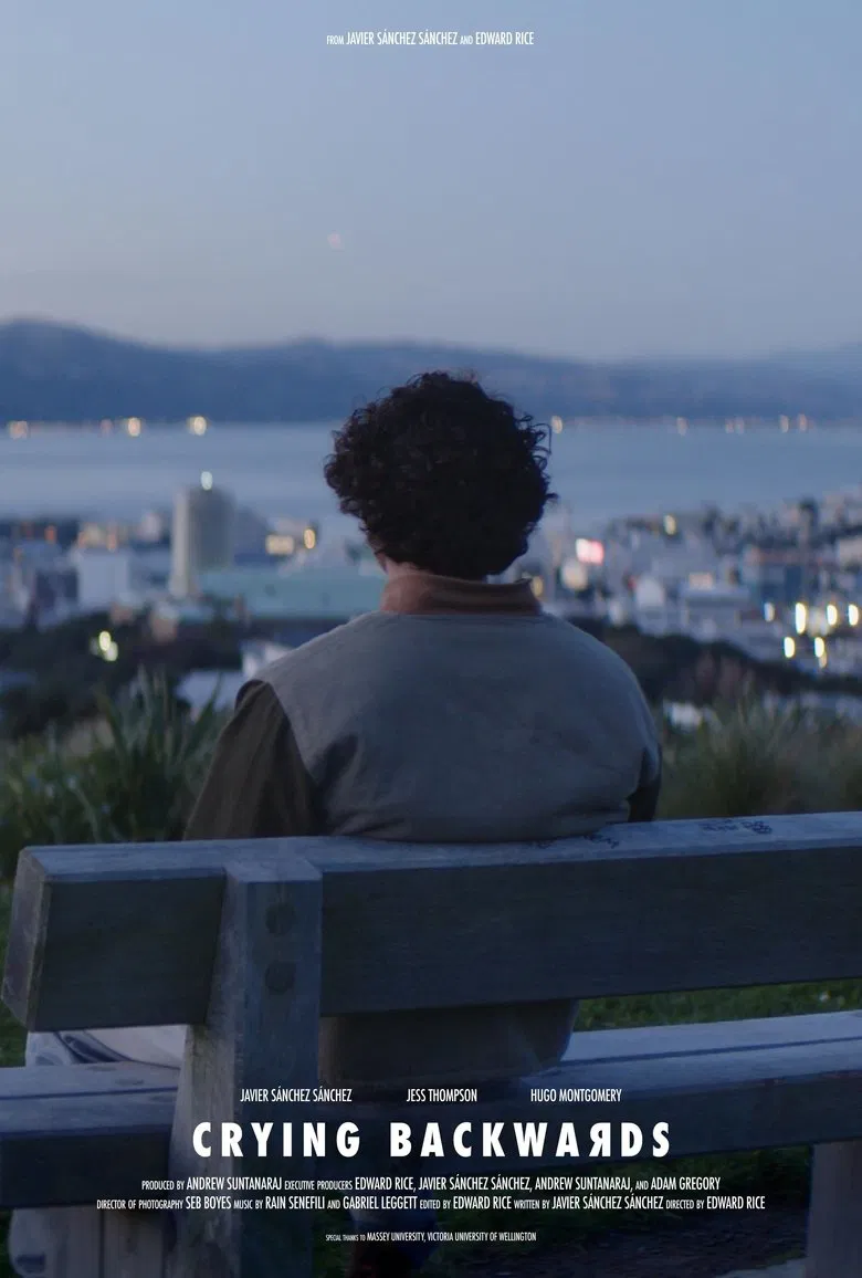 Crying Backwards poster background