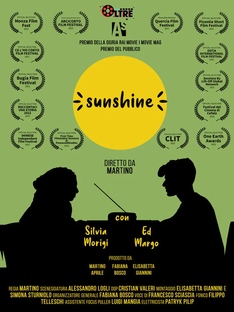 Sunshine poster background