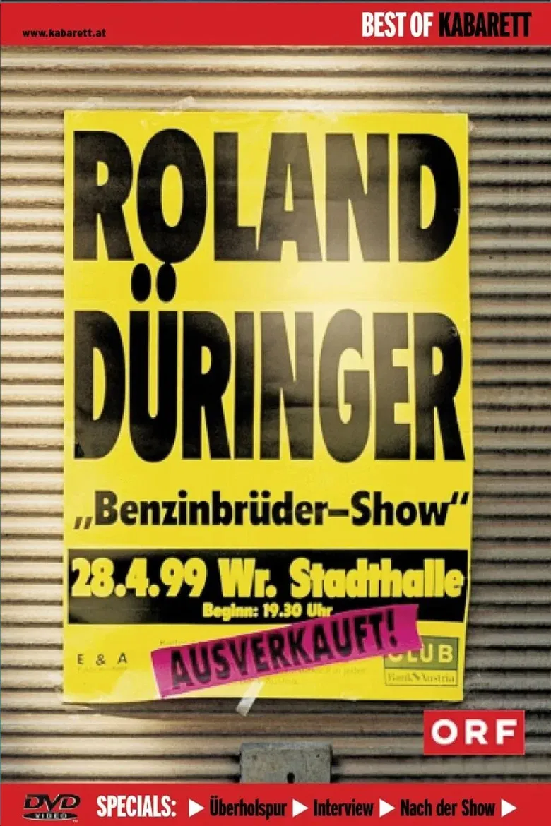 Roland Düringer: Benzinbrüder-Show poster background