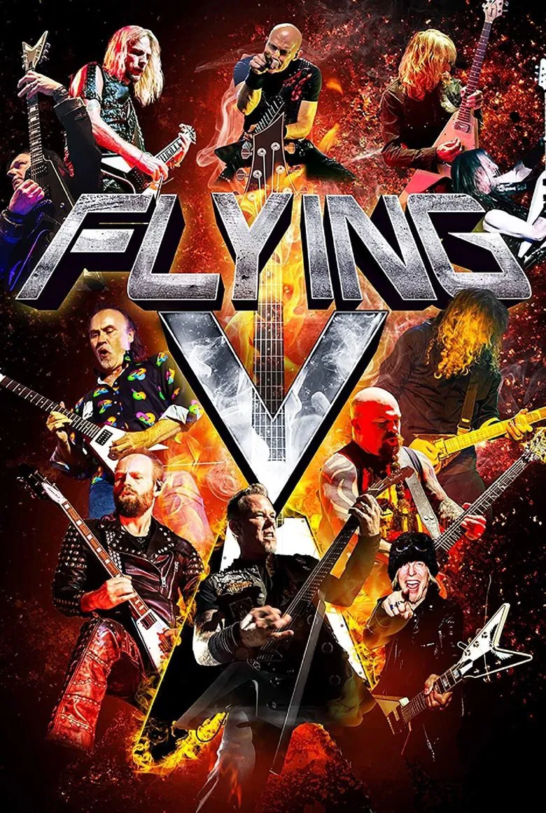 Flying V poster background