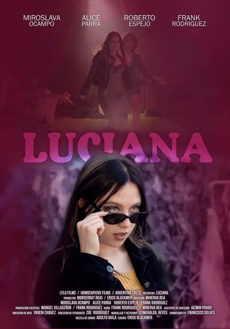 Luciana poster background