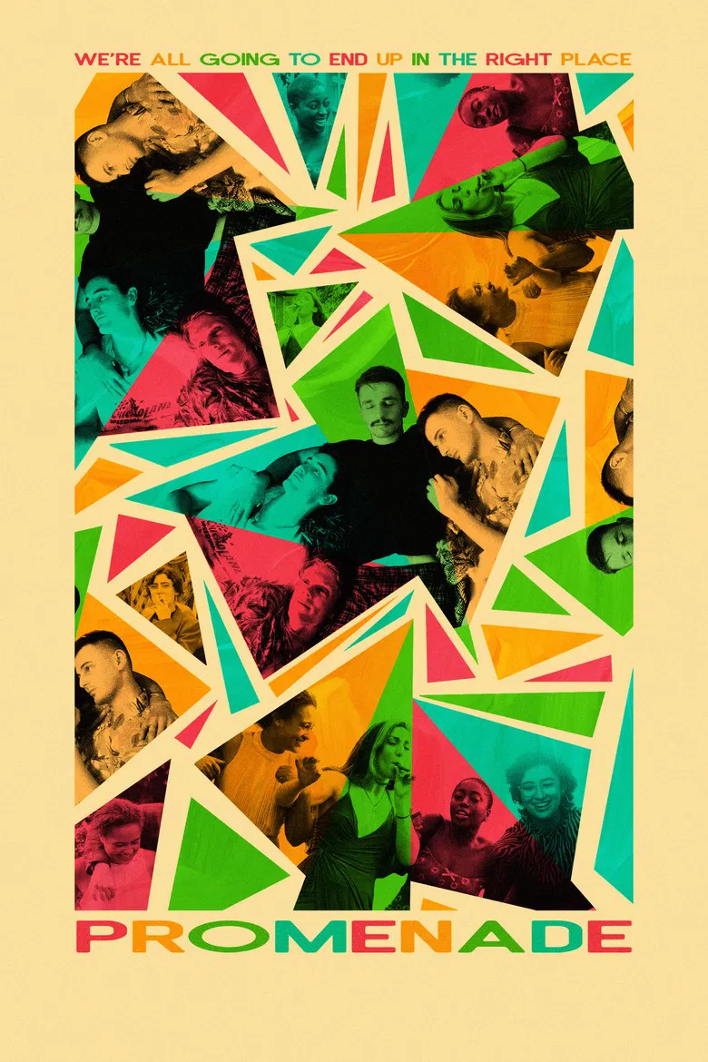 Promenade poster background