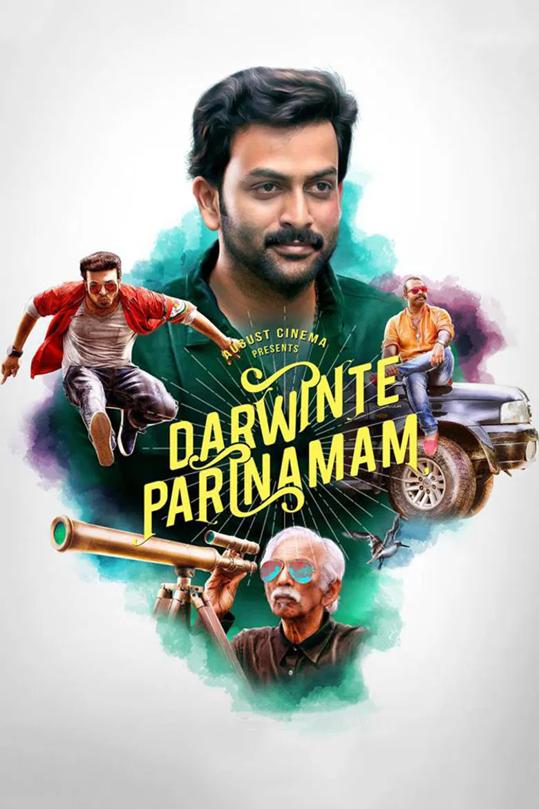 Darwinte Parinamam poster background