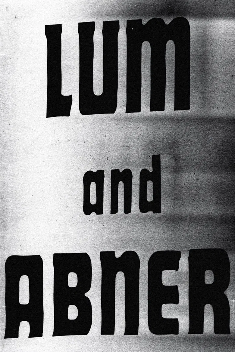 Lum and Abner poster background