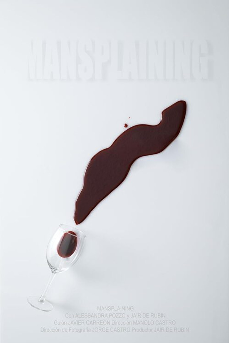 Mansplaining poster background