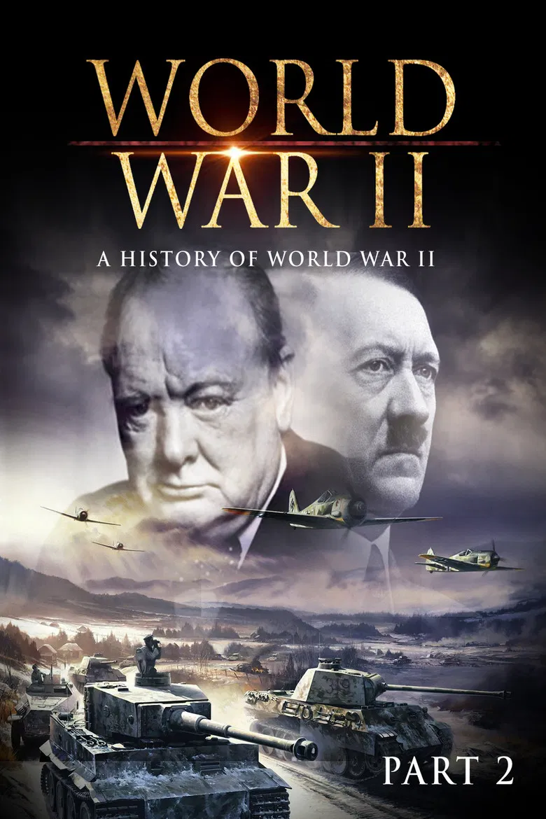World War II: A History of WWII (Part 2) poster background