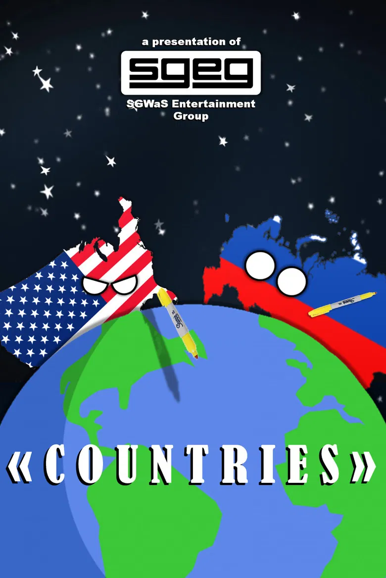 Countries poster background