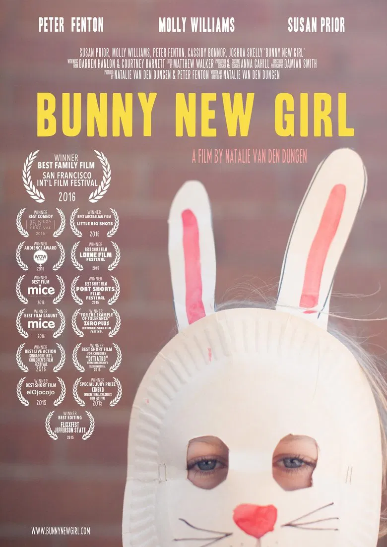 Bunny New Girl poster background