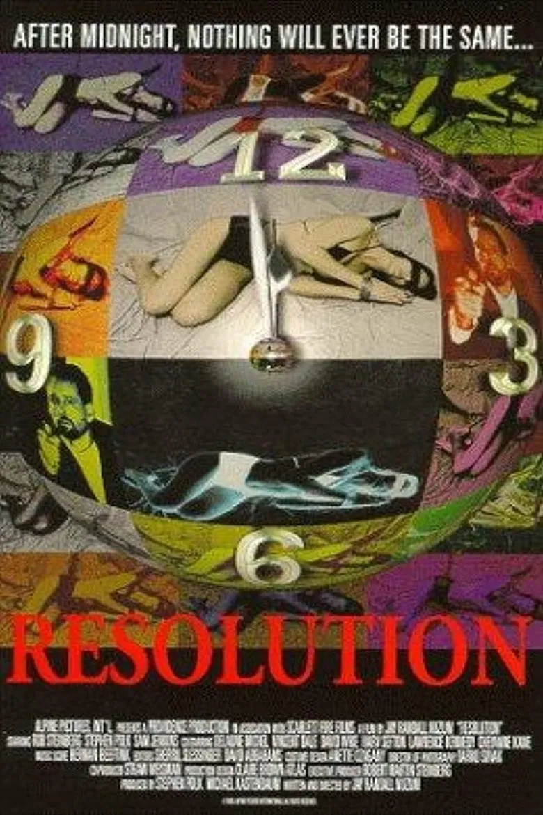 Resolution poster background