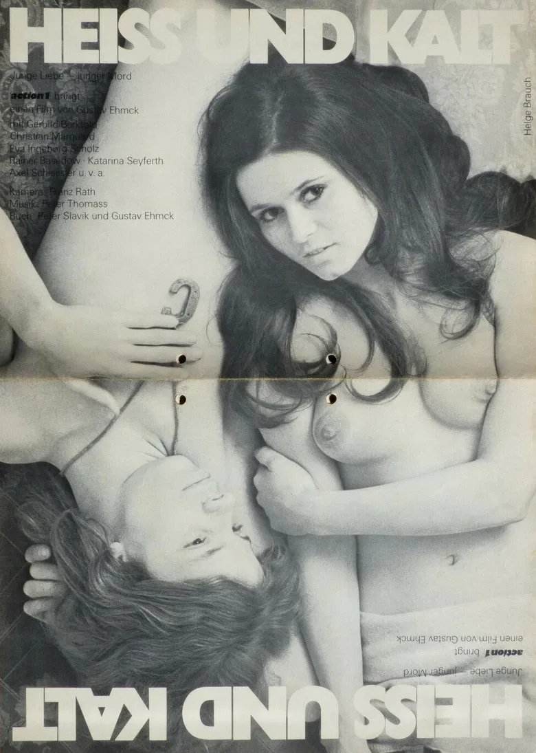 Heiß und kalt poster background