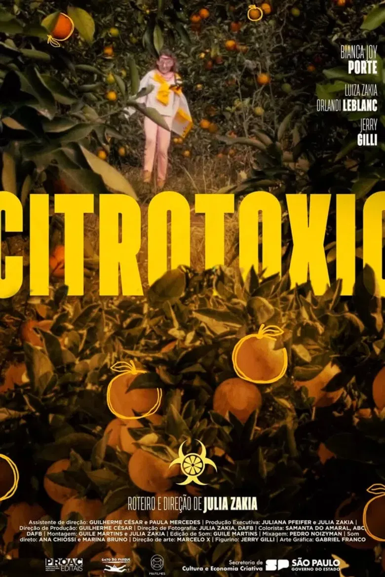 Citrotoxic poster background