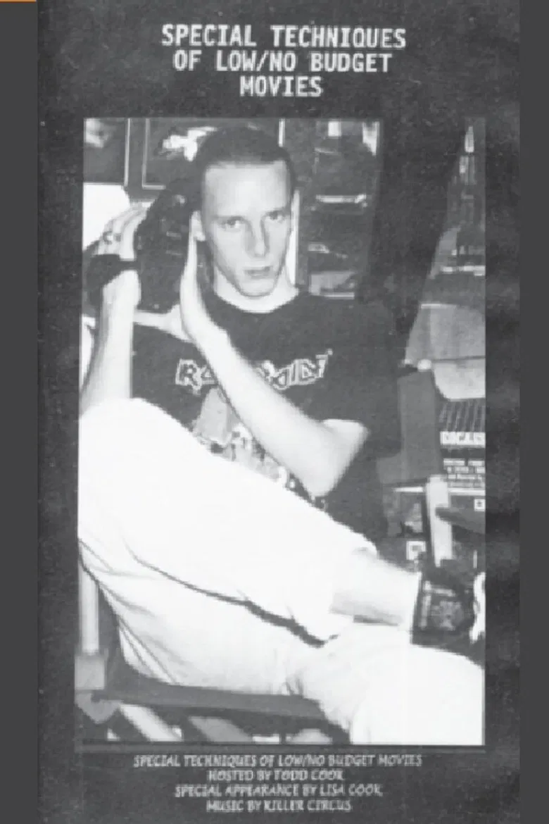 Special Techniques of Low/No Budget Movies poster background