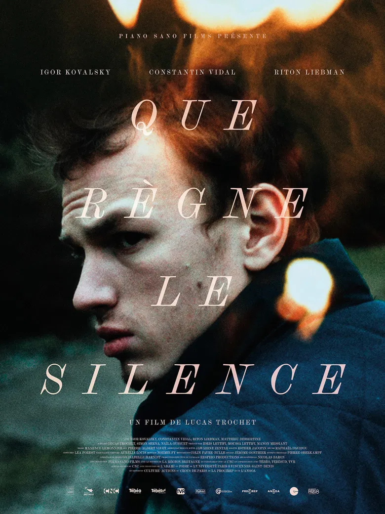 And Then, the Silence poster background