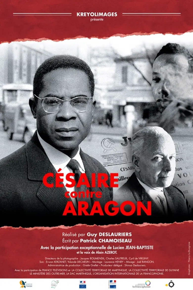 Césaire contre Aragon poster background