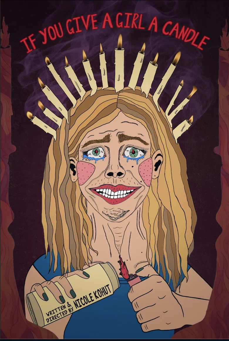 If You Give A Girl A Candle poster background