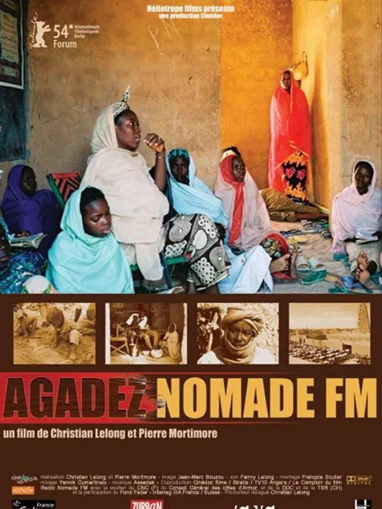 Agadez Nomade FM poster background