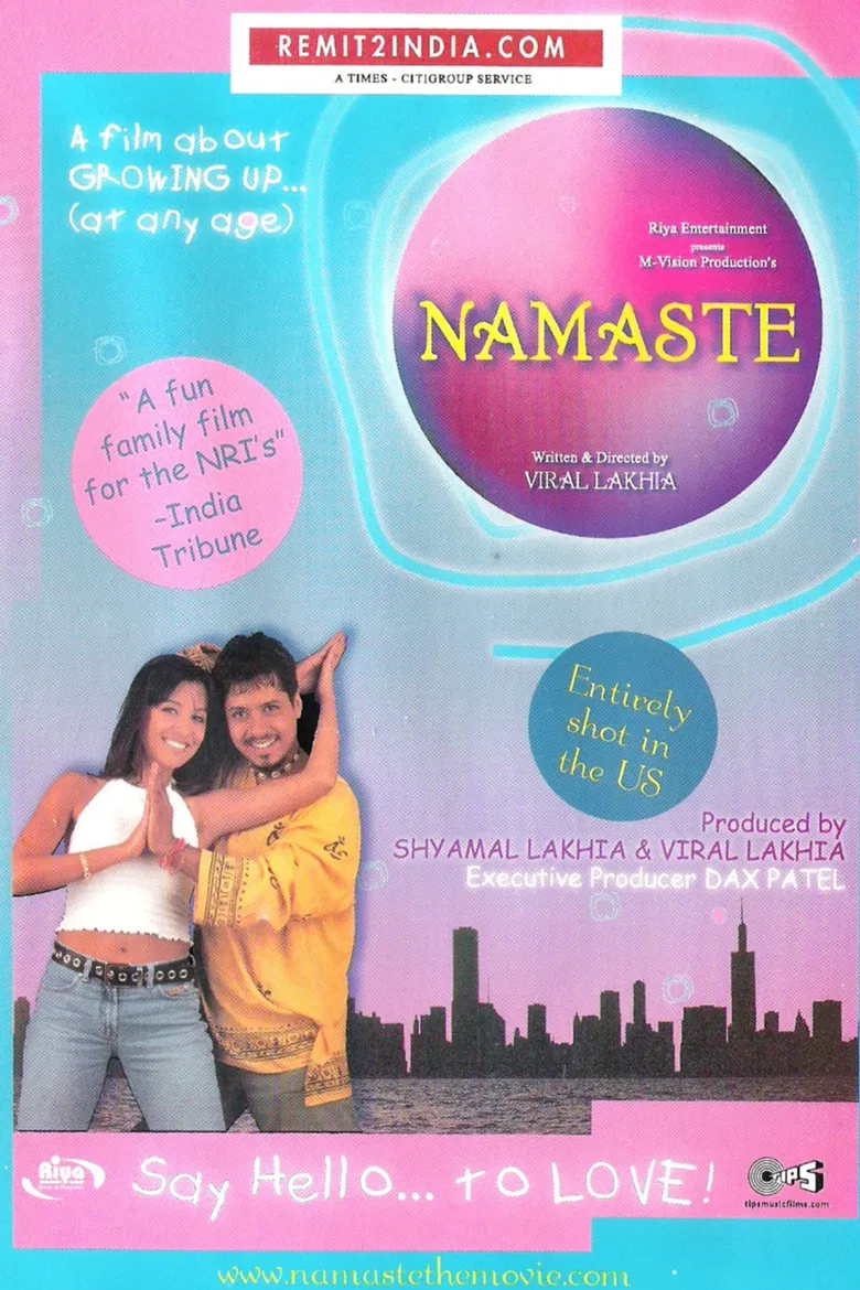 Namaste: Say Hello To... Love poster background