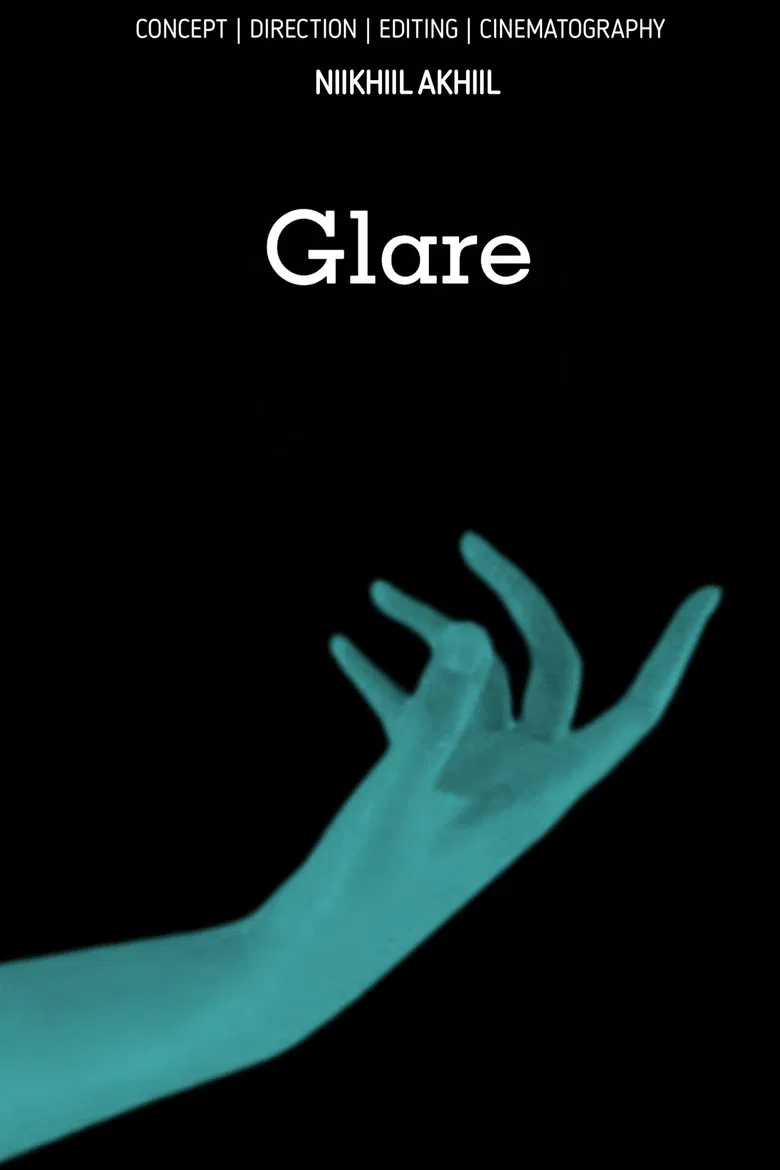 Glare poster background