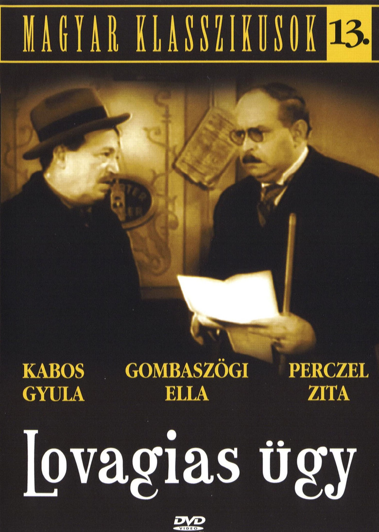 Lovagias ügy poster background