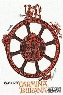 O, Fortuna! A portrait of the composer of Carmina Burana, Carl Orff poster background