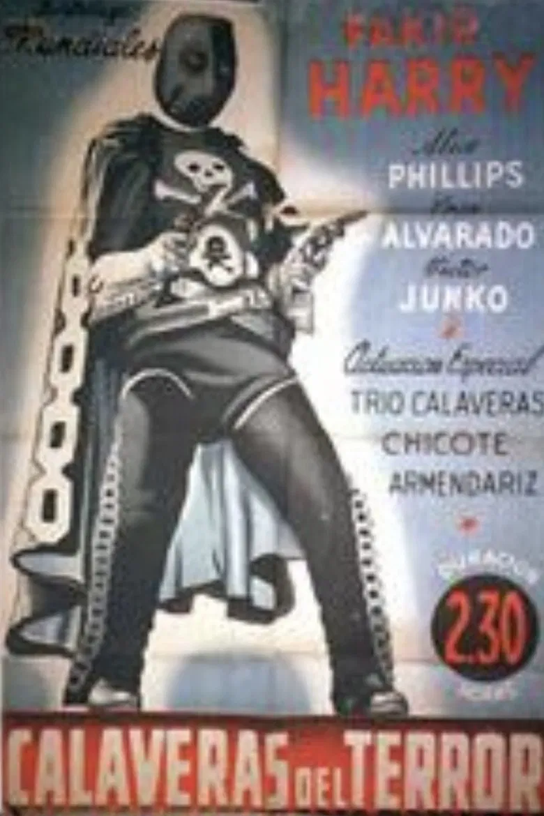 The Skulls of Terror Return poster background