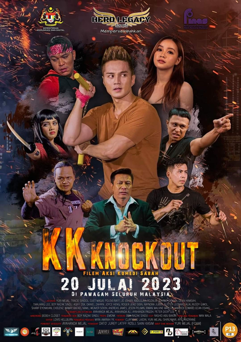 KK Knockout poster background