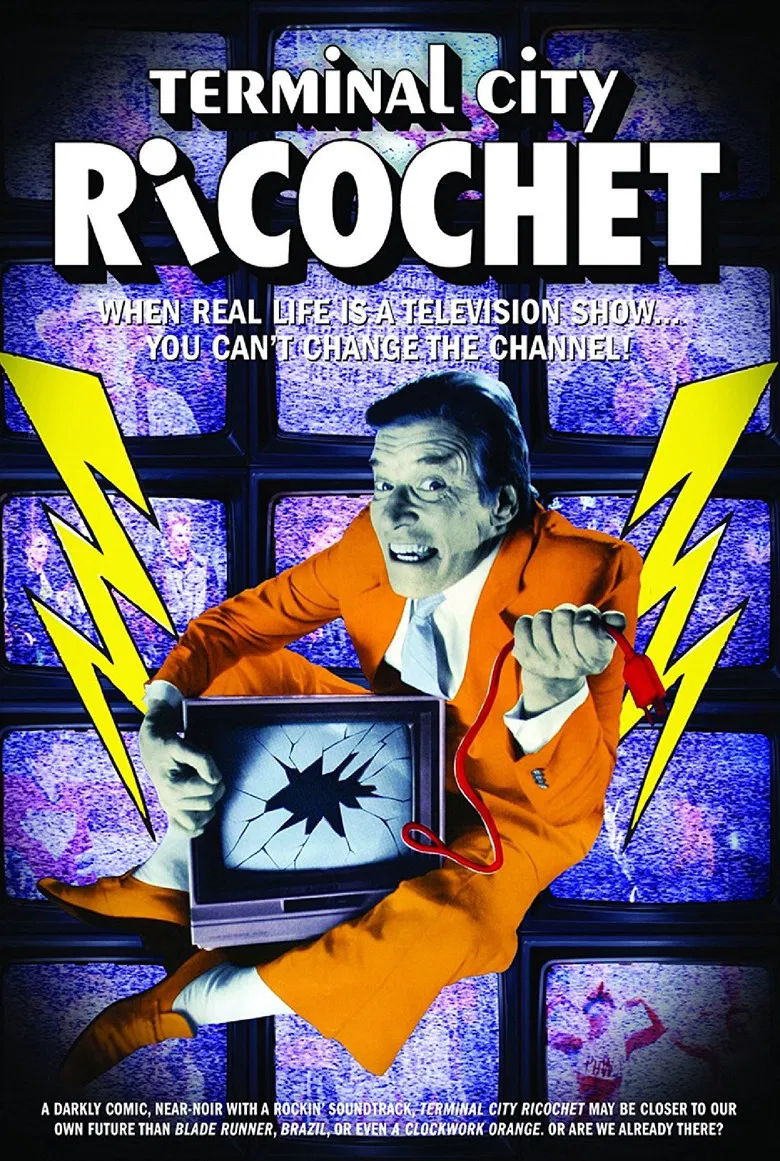 Terminal City Ricochet poster background
