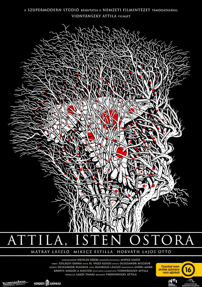 Attila, Isten ostora poster background
