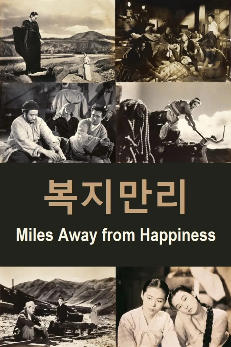 Miles Away from Happiness poster background
